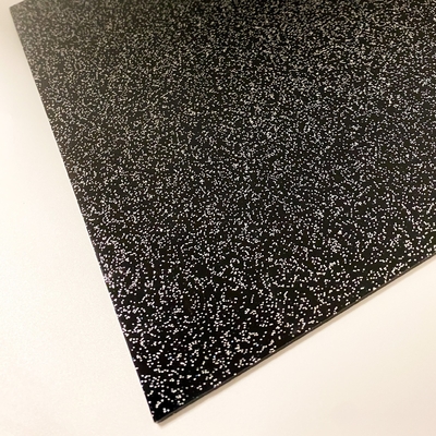 Tấm acrylic màu đen long lanh nhẹ 8mm để trang trí túi xách