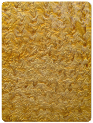 Tấm acrylic ngọc trai màu vàng 3 mm thân thiện với môi trường cho bông tai trang sức