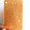 PMMA trong suốt màu cam đúc tấm acrylic lấp lánh để cắt bằng laser